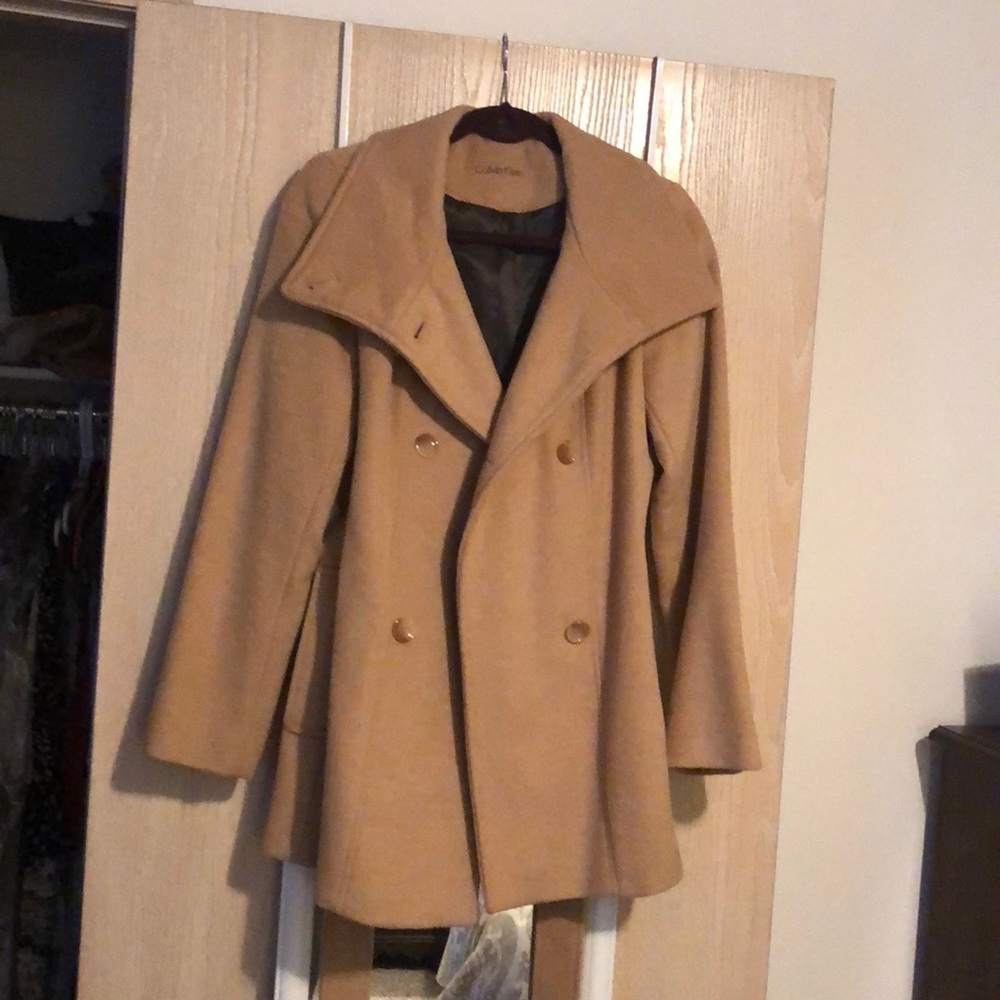 Calvin Klein Wool Coat Size 4
